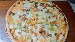 Califórnia pizza ingredientes