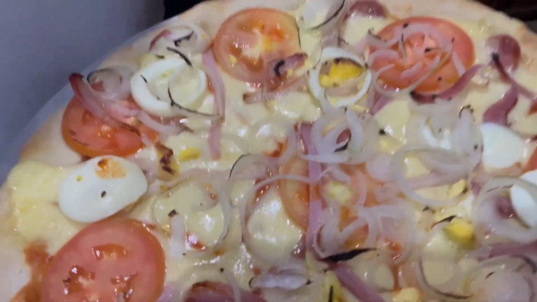 Baiana pizza ingredientes