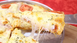 Como fazer pizza com massa de tapioca