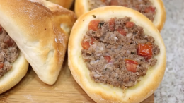 Esfiha com fermento quimico