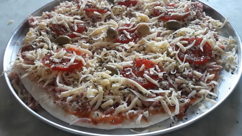 Bauru pizza ingredientes