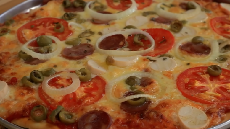 Google receita de pizza