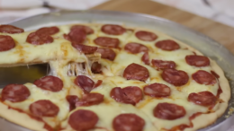 Massa de liquidificador de pizza