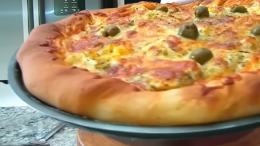 Receita pizza recheio
